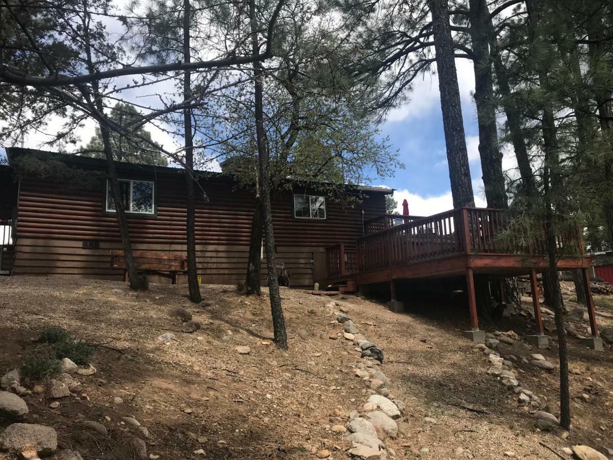Gonzales Cozy Little Bear Cabin Ruidoso Exterior foto