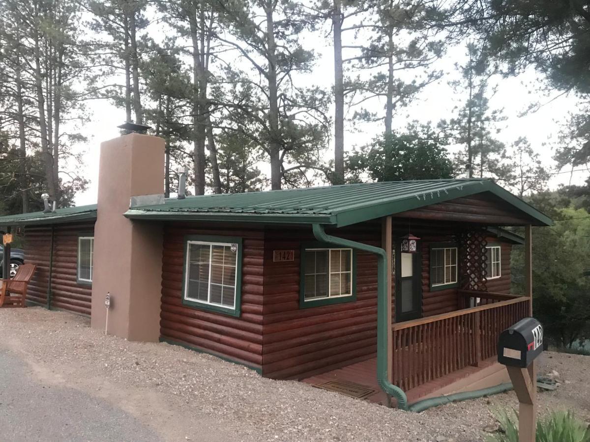 Gonzales Cozy Little Bear Cabin Ruidoso Exterior foto